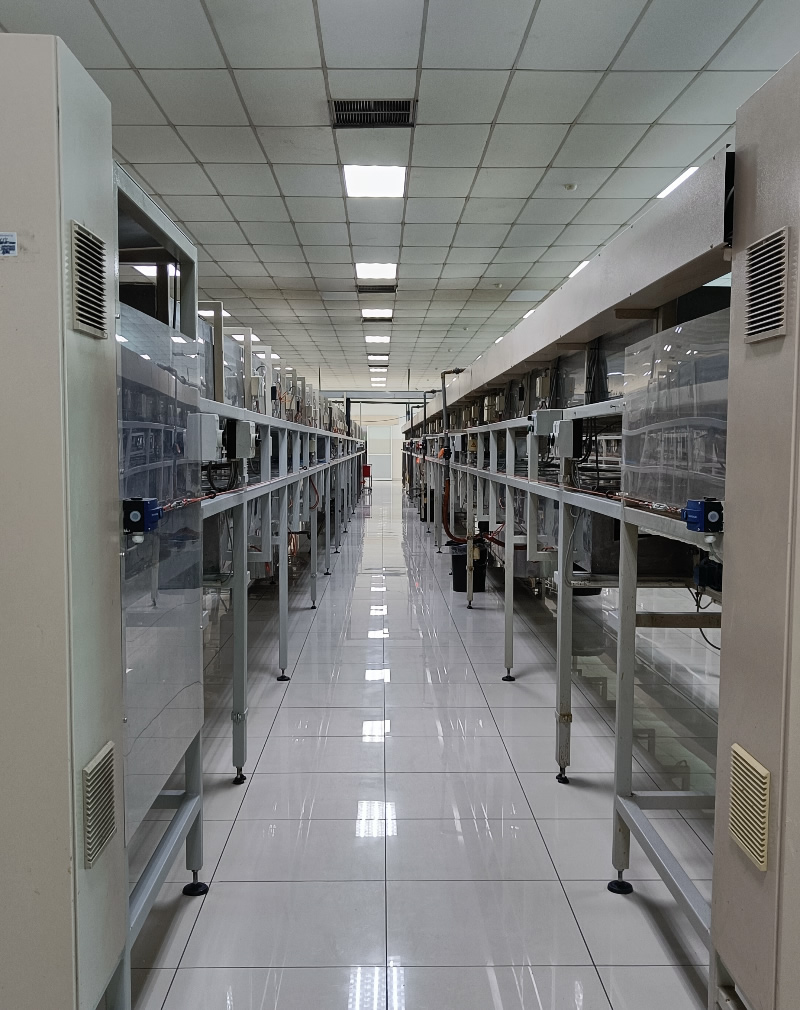 Production of GLYDE condoms at RRT factory